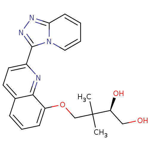 Chemical structure of BindingDB Monomer ID 104236