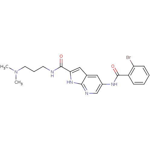 Chemical structure of BindingDB Monomer ID 104263