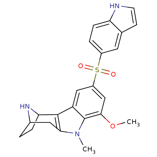 Chemical structure of BindingDB Monomer ID 104382
