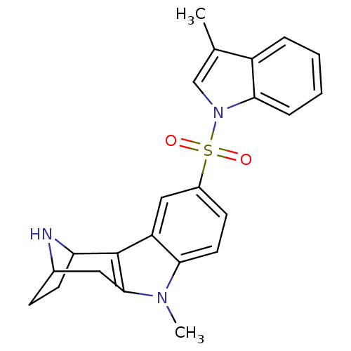 Chemical structure of BindingDB Monomer ID 104438