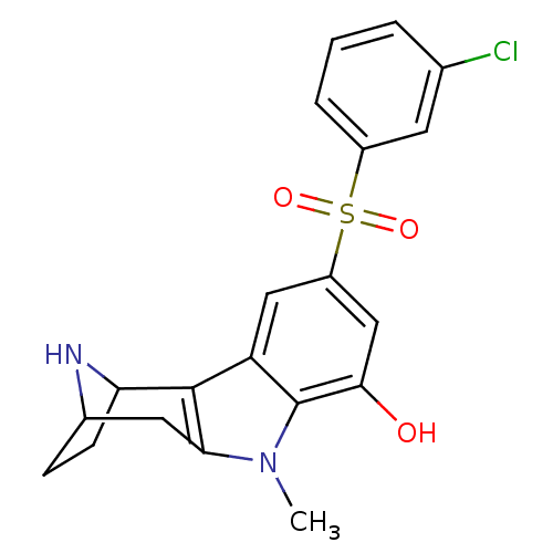 Chemical structure of BindingDB Monomer ID 104444