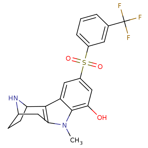 Chemical structure of BindingDB Monomer ID 104446