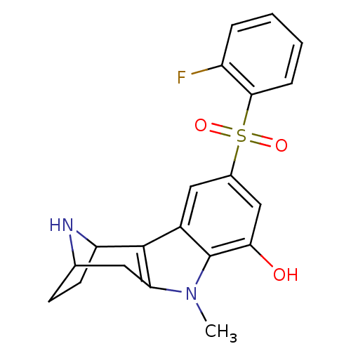 Chemical structure of BindingDB Monomer ID 104447