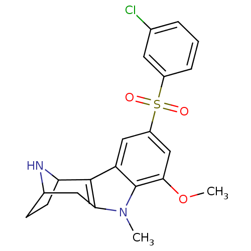 Chemical structure of BindingDB Monomer ID 104456