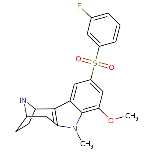 Chemical structure of BindingDB Monomer ID 104458