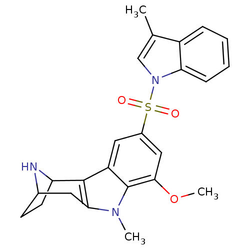 Chemical structure of BindingDB Monomer ID 104467