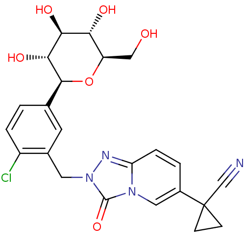 Chemical structure of BindingDB Monomer ID 104501