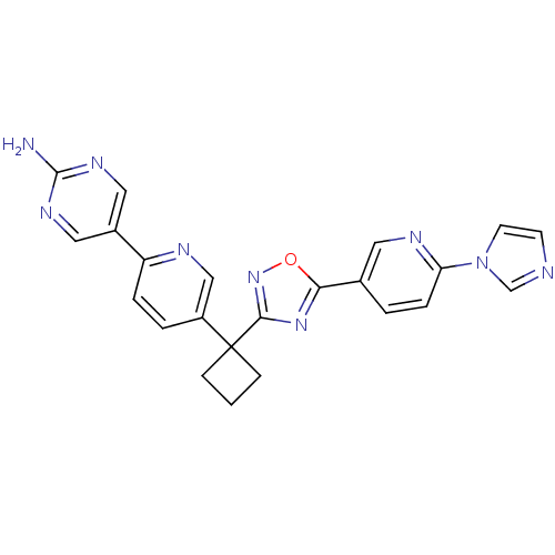 Chemical structure of BindingDB Monomer ID 104540