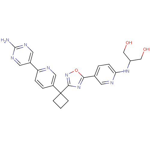 Chemical structure of BindingDB Monomer ID 104542