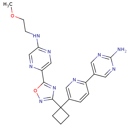 Chemical structure of BindingDB Monomer ID 104565