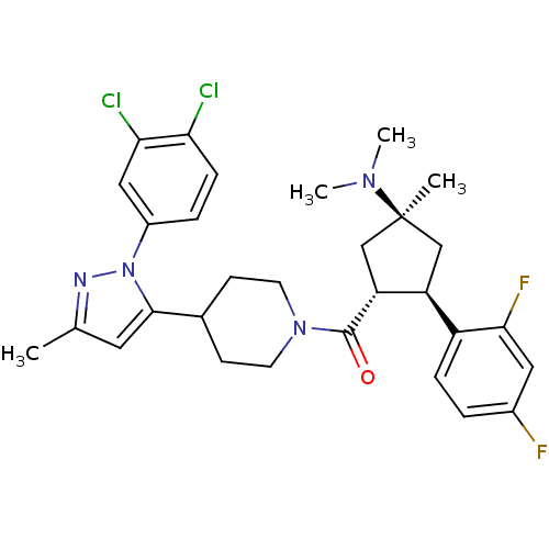 Chemical structure of BindingDB Monomer ID 104819
