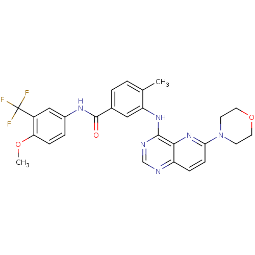 Chemical structure of BindingDB Monomer ID 104834
