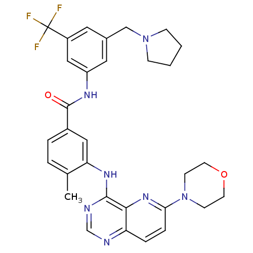Chemical structure of BindingDB Monomer ID 104842
