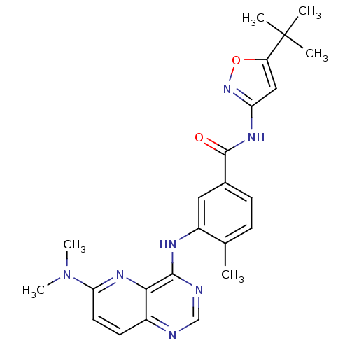 Chemical structure of BindingDB Monomer ID 104850