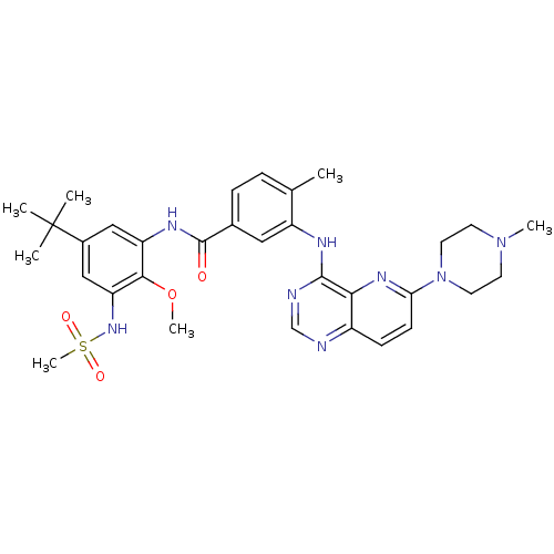 Chemical structure of BindingDB Monomer ID 104851