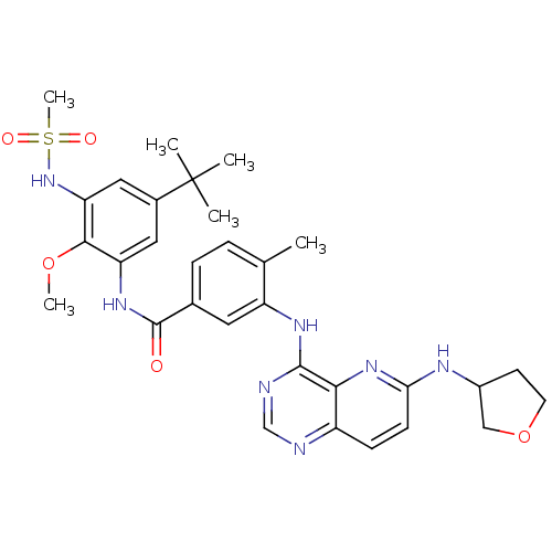 Chemical structure of BindingDB Monomer ID 104854