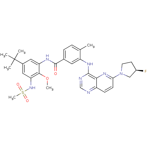 Chemical structure of BindingDB Monomer ID 104855