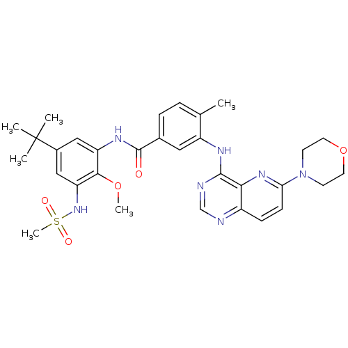 Chemical structure of BindingDB Monomer ID 104857
