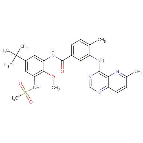 Chemical structure of BindingDB Monomer ID 104861