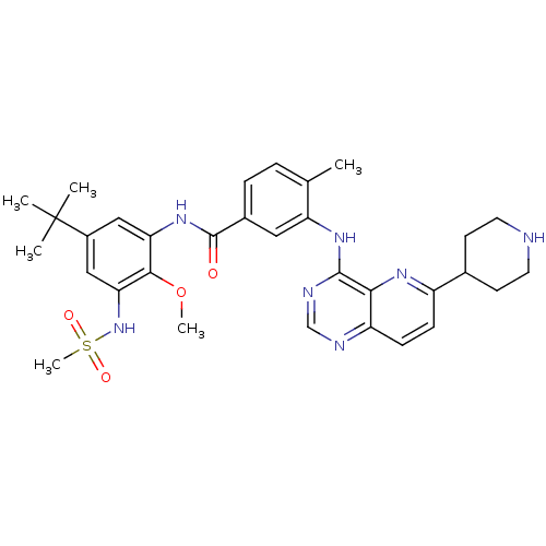 Chemical structure of BindingDB Monomer ID 104864
