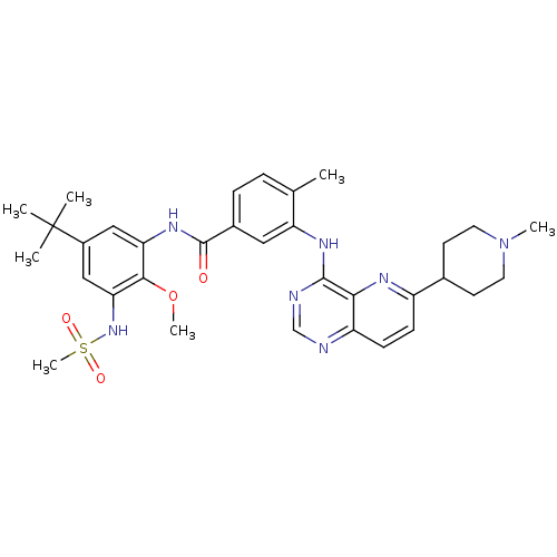 Chemical structure of BindingDB Monomer ID 104865