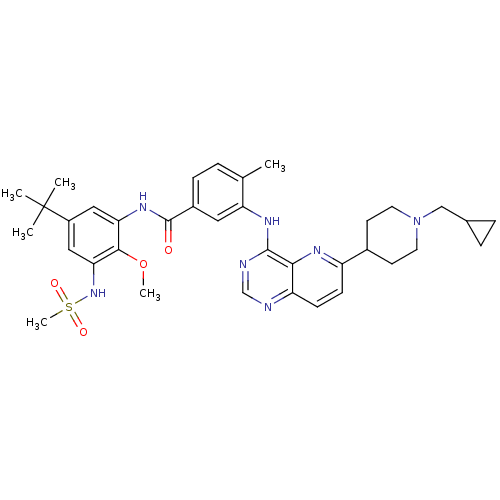 Chemical structure of BindingDB Monomer ID 104868