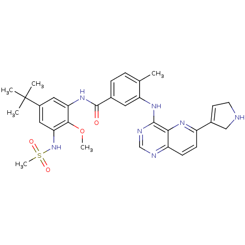 Chemical structure of BindingDB Monomer ID 104871