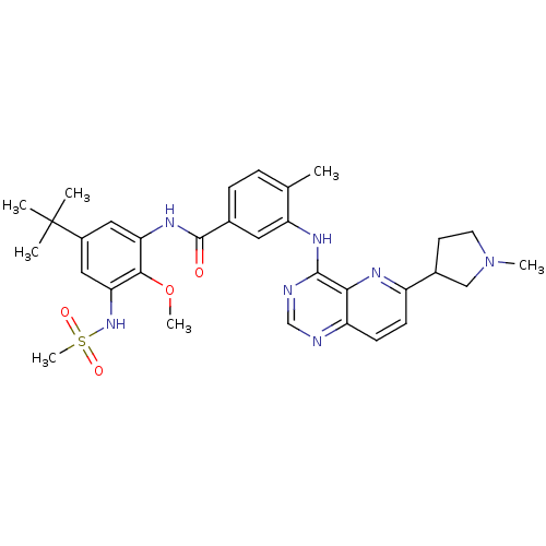 Chemical structure of BindingDB Monomer ID 104873