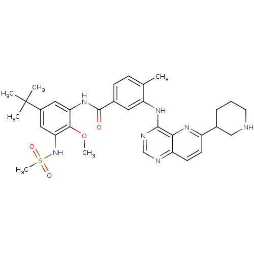 Chemical structure of BindingDB Monomer ID 104875