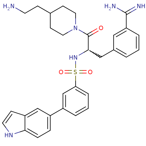 Chemical structure of BindingDB Monomer ID 104905