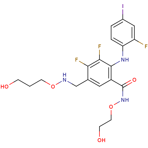 Chemical structure of BindingDB Monomer ID 104945