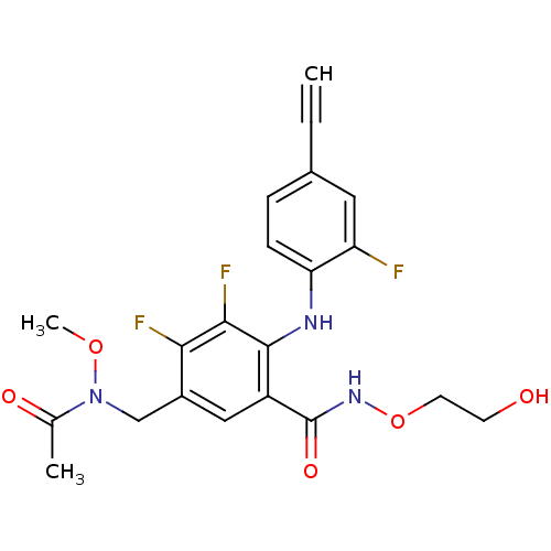 Chemical structure of BindingDB Monomer ID 104956