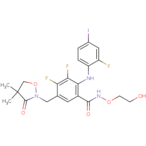 Chemical structure of BindingDB Monomer ID 104960