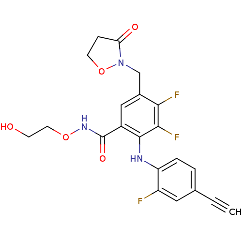 Chemical structure of BindingDB Monomer ID 104962