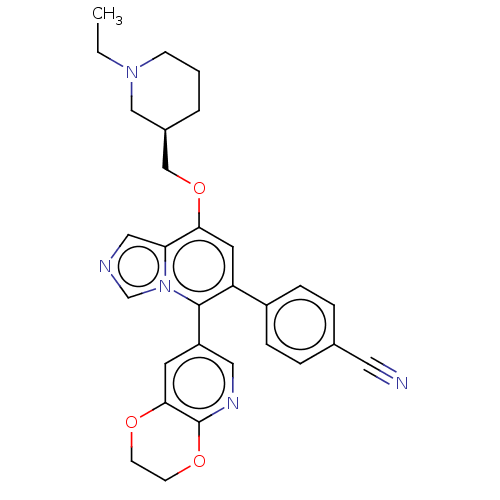 Chemical structure of BindingDB Monomer ID 105136