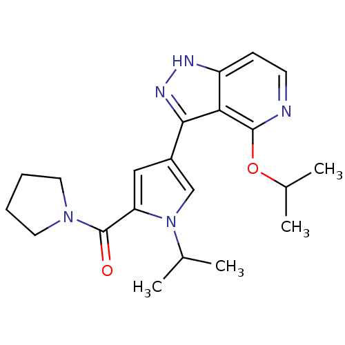 Chemical structure of BindingDB Monomer ID 105176