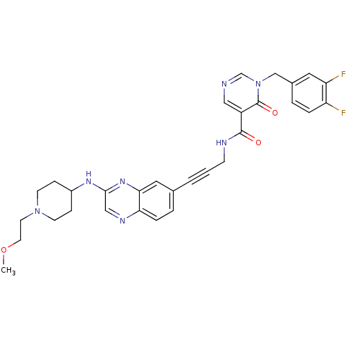 Chemical structure of BindingDB Monomer ID 105270