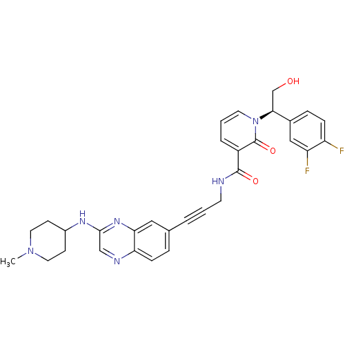 Chemical structure of BindingDB Monomer ID 105274