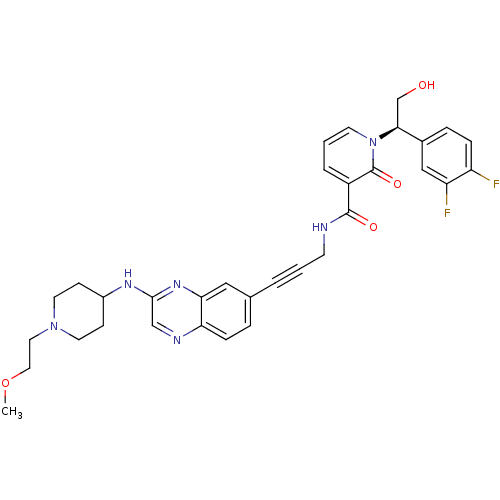 Chemical structure of BindingDB Monomer ID 105281