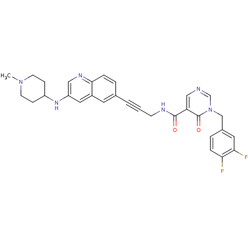 Chemical structure of BindingDB Monomer ID 105303