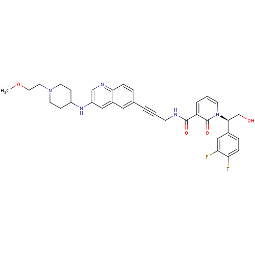Chemical structure of BindingDB Monomer ID 105310