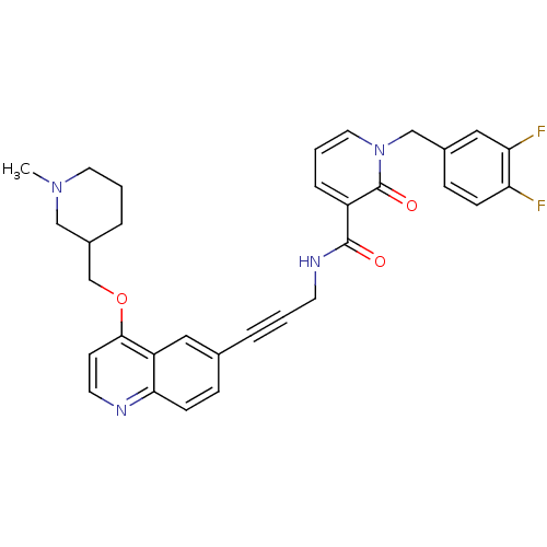 Chemical structure of BindingDB Monomer ID 105334