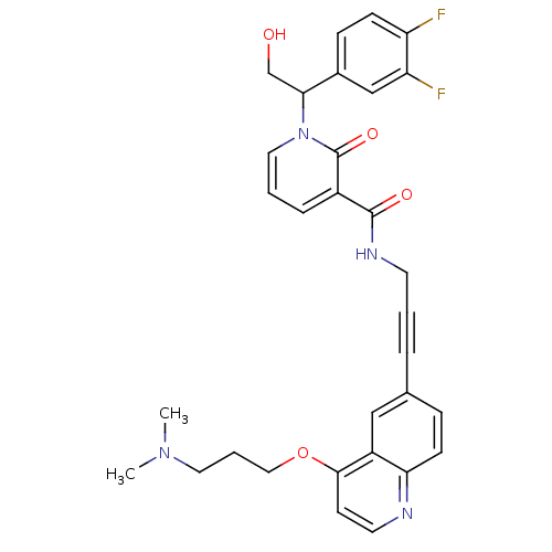 Chemical structure of BindingDB Monomer ID 105358