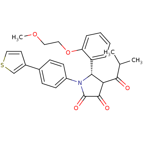 Chemical structure of BindingDB Monomer ID 105712