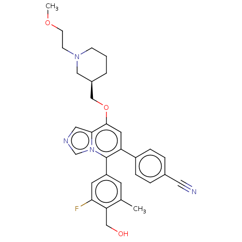 Chemical structure of BindingDB Monomer ID 105764