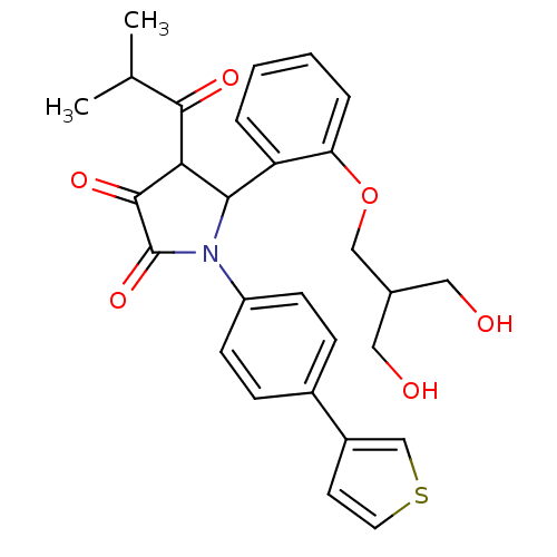 Chemical structure of BindingDB Monomer ID 105946