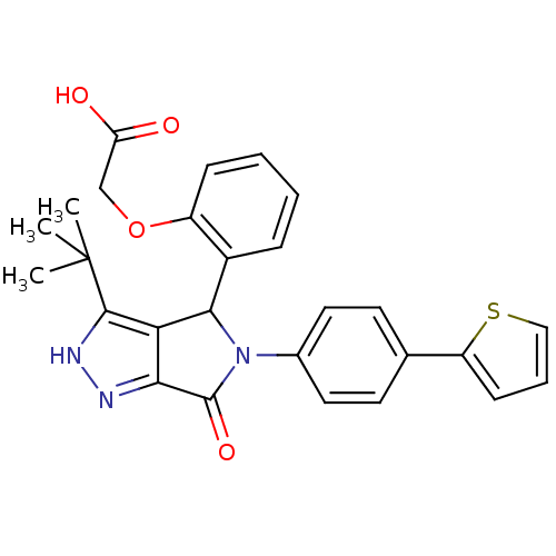 Chemical structure of BindingDB Monomer ID 106109