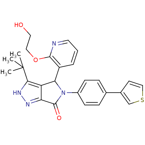 Chemical structure of BindingDB Monomer ID 106126