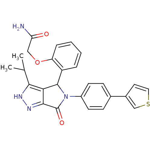 Chemical structure of BindingDB Monomer ID 106137