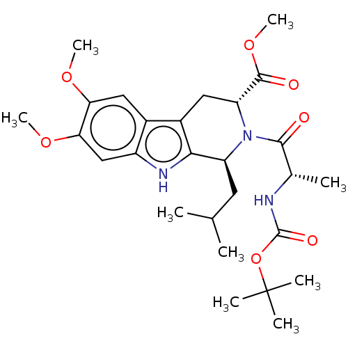Chemical structure of BindingDB Monomer ID 106158